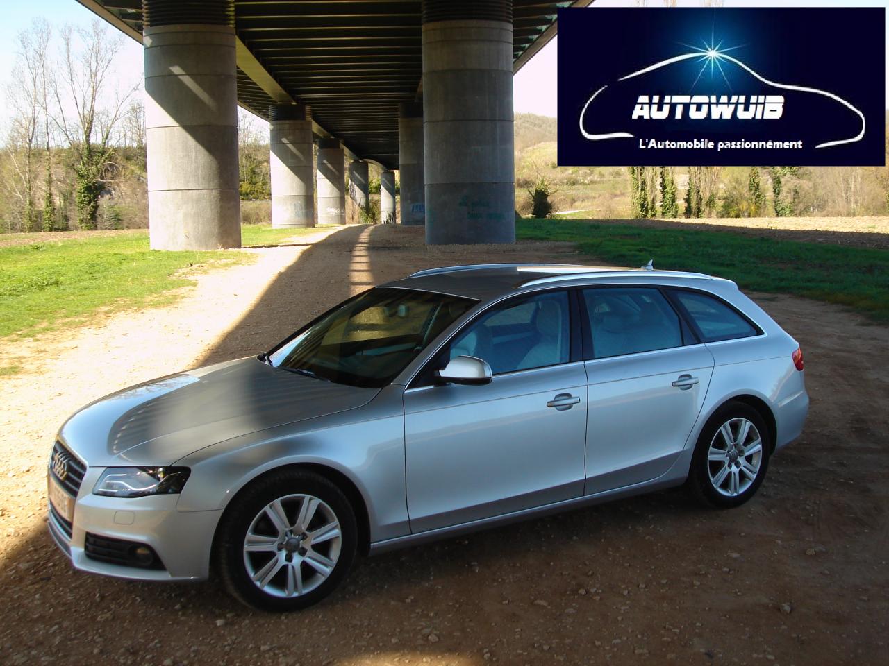 AUDI A4 AVANT 2.0 TDI 143 CH AMBITION LUXE - GPS - CUIR
