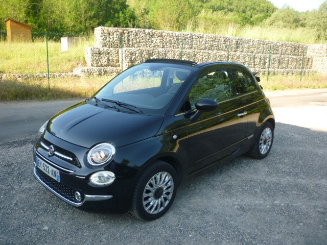 FIAT 500C CABRIOLET 1.2 8V 69 CH LOUNGE 